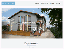 Tablet Screenshot of hotellichen.pl